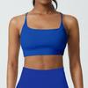Top de Yoga com Rosca e Bojos, Lindo Sutiã Esportivo nas Costas, Regata, À Prova de Choque de Verão, Adequado para Seios Grandes, Pode Ser Usado por Fora para Correr