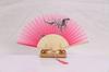 Abanico Sonrisa Estilo Antiguo Abanico Área Escénica Abanico Estilo Antiguo para Mujer Puede Emitir Facturas Abanico Plegable Accesorios Hanfu Abanico Plegable Estilo Chino