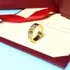 Anillo de Gipsofila Kajia Diamante Celebridad de Internet Anillo de Pareja de Acero de Titanio Joyería para Mujer Anillo de Diamante Clásico Eterno