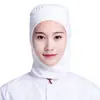 Gorro de protección laboral contra el polvo, gorro para alimentos, gorro para alimentos de cantina, trabajadora, gorro de protección laboral, gorro de trabajo para taller, gorro para el polvo, camarero blanco
