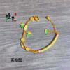 Pulseira Metade Pulseira Bracelet Flor de Esmalte Estilo Igual ao Livro Vermelho Tubo Curvo Ouro de Areia Nicho Versátil Alta Qualidade Doce Estilo Pulseira