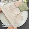Calcinha Feminina Meizhai Renda Estilo Japonês Cintura Média Sem Costura Abdominal Levanta Bumbum Sem Costura Algodão Puro no Fundilho Calça Confortável que Abraça o Quadril