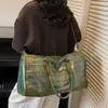 Comércio exterior, estilo europeu e americano, vintage, bolsa de viagem de grande capacidade para viagens de negócios e deslocamento, nova bolsa tote da moda, bolsa de ombro, bolsa transversal