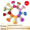 Ponto de fábrica Linha 5 linha 7 nó chinês corda pingente jóias corda tecida à mão cor linha coreana atacado