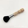 Cepillo Limpiador de Instrumentos Musicales de Guitarra de Madera Maciza Retro Cepillo para Lentes de Cámara Cepillo para Base de Maquillaje Fábrica Cepillo de Polvo de Pelo Suave Individual