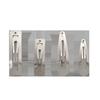 Atacado importado aço inoxidável 301 espesso gota d'água bb clip clip de quebra diy bordado à mão acessórios de cabelo acessórios de laço