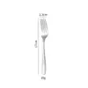 Talheres de Aço Inoxidável 430 Transfronteiriços Elegante Padrão Martelo Rachadura de Tecido Garfo de Faca de Bife Ocidental Garfo Colher Colher de Sobremesa Hotel