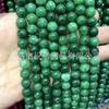 Pedras soltas de calcedônia verde secas semi-acabadas Ferro Dragão calcedônia bruta acessórios de joias diy contas miçangas pulseira com contas atacado