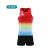 Colete de Treino de Atletismo Feminino Competição de Sprint Roupa Esportiva Compra em Grupo Maratona Reunião Esportiva de Estudantes Universitários Corrida Estampa