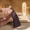 Borla Pequeña de 8 cm Flecos Material Hecho a Mano para DIY Estilo Antiguo Bolsita de Aromas Abanico Pasador Marcapáginas Colgante para Ropa Decoración de Borla