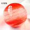 Atacado de Fábrica Bola de Cristal Donghai Rosa Branco Roxo Amarelo Pedra Bruta de Bola de Cristal Polida Matriz de Sete Estrelas Peça de Decoração para Casa e Escritório