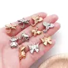 Accesorios de Joyería de Acero Inoxidable Elefante Mariposa Osito Colgante Transfronterizo Hecho a Mano DIY Pulsera Collar Pendientes Colgante Pequeño