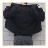 Jaqueta Jeans Simples Nova para Casal Primavera e Outono Masculina e Feminina Solta Estilo Coreano Fashionável Bonita Versátil Cor Sólida Jaqueta de Trabalho