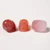 Acessórios de Pingente de Ágata de Fonte de Sal Natural, Contas Soltas de Cristal, Materiais Artesanais para DIY, Acessórios para Pulseira