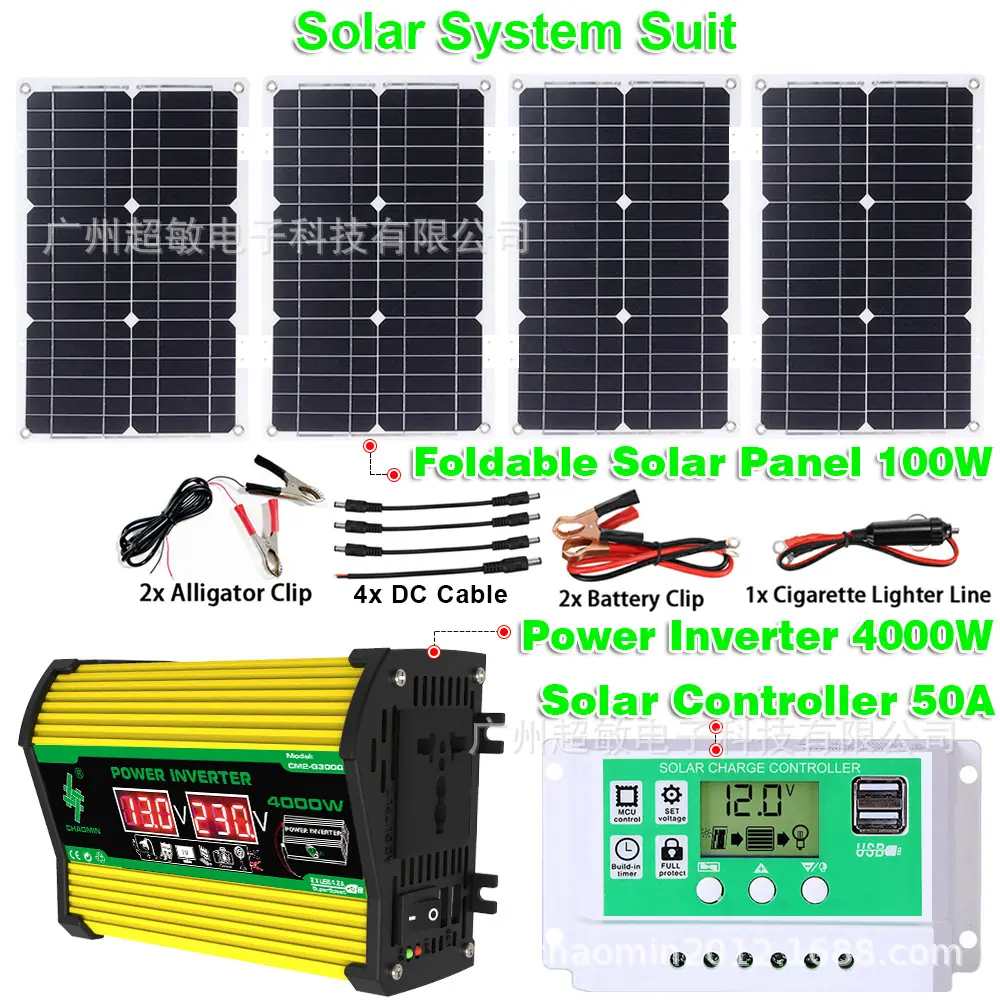 solar system CM-Q2Y2+100W+GR50