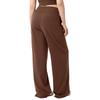 Pantalones Holgados de Cintura Alta con Cordón para Control de Abdomen para Mujeres de Tallas Grandes, Pantalones de Pierna Ancha Holgados Adelgazantes y Disimuladores