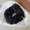 Goma para el pelo dulce de lunares estilo coreano para mujer, резинка de alta elasticidad que no daña el cabello, accesorio versátil para coleta