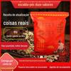 Pacote de Sais de Banho de Pés de Ervas Chinesas com Doze Sabores com Angélica, Açafrão e Gengibre para Banho de Pés, 30 Pacotes de Sais de Banho de Pés de Artemísia e Losna para Dissipar o Frio e Cuidados com a Saúde