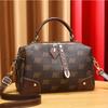 Bolsa de comércio exterior 2025 nova para o dia a dia Europa e Estados Unidos retrô Coringa grande capacidade bolsa de ombro bolsa de mão feminina uma geração de cabelo