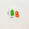 Accesorios de Aleación para Manualidades de Esmalte, Colgante de Estilo Chino que Atrae la Fortuna y la Paz, Materiales y Accesorios para Joyería Hecha a Mano DIY