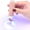 Luz Mini Monstro Portátil para Nail Art, Lâmpada de Unha Portátil, Lâmpada de Fototerapia Recarregável de Secagem Rápida, Lâmpada para Curar Gel de Unha