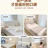 Tecnologia de Cama de Profiterole Cama de Suspensão de Veludo com Luz Cama de Casal Moderna Simples Cama de Tecido Cama de Casal com Armazenamento