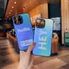 Adecuado para Funda de Teléfono Opporeno16 Azul Mate Filtro de Luz A7Promax A5 Cubierta de Ojos de Dibujos Animados con Agujeros Finos A6S
