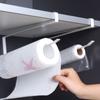 Cabide especial para papel higiênico de cozinha Fábrica Atacado Armário doméstico Não perfurado Gancho para guardanapos Prateleira de armazenamento de ferro