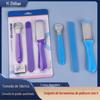 Tinpif kit de ferramentas para pedicure lixa de pé removedor de pele morta calos moedor de pé calcanhar do pé tábua de esfoliação para pés