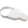 Régua macia de medição de precisão automática com alça três-circunferências circunferência do peito circunferência da cintura circunferência do quadril fita métrica de medição de roupas régua de altura régua macia