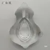 Lustre para Sala de Estar, Elegante Lâmpada de Cristal, Decoração de Casamento, Acessórios de Cúpula Pendente de Bola de Vidro, Conjunto Completo de Materiais para Cúpula de Lâmpada DIY