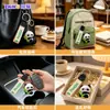 Llavero de panda regordete estilo chino de bambú, lindo colgante de peluche, decoración para bolso, regalo pequeño creativo de moda al por mayor