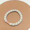 Diadema de Colores Caramelo Banda de Goma Arcoíris Macarrón Goma para el Cabello de Mujer No Lastima el Cabello Cuerda para el Cabello de Color Claro Accesorios para el Cabello