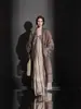 Estilo Vacacional Diseño de Rayas Verticales Falda de Tirantes para Mujer Diseño de Cuello para Mujer Vestido Ajustado a la Cintura Sentido de Alta Gama Primavera y Verano