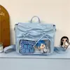 2026 Novo Modelo Bolsa Feminina de Duas Alças para Shows, Bolsa Ita de Grande Capacidade com Tema de Anime, para o Dia a Dia, de Ombro Único, Duas Alças, Transversal