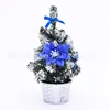 Decoración de Árbol de Navidad de Escritorio Transfronteriza Mini Árbol Artificial Decoración Regalo de Navidad Familiar 20 cm