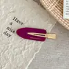 ¡Estilo Maillard! ¡Exquisita Pasador de Acetato! Pinza de Maquillaje de Gama Alta, Pinza para el Cabello de Celebridad de Internet, Pinza para el Cabello, Pinza Lateral a la Moda