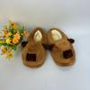 Novas Pantufas de Pelúcia Capivara Venda Quente Transfronteiriça Fofas para Casa Espessas Quentes Desenho Animado Algodão Pai-Filho