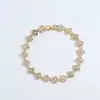 Pulsera Clásica Nueva de Moda Cruzada con Circonita Atmósfera Exquisita Versátil Pulsera para Mujer Venta Directa de Fábrica