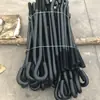Parafusos de ancoragem, parafusos de ancoragem pré-embutidos, estrutura de aço de alta resistência, roscas limpas e uniformes, parafusos de ancoragem integrados