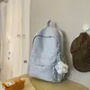 Mochila Casual Cielo Estrellado para Hombres y Mujeres, Gran Capacidad, Estilo Japonés, Bolso Escolar Fresco y Sencillo, Nuevo Diseño Sencillo y Moderno para Estudiantes de Secundaria y Preparatoria