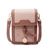 Bolso Cruzado Pequeño con Bloques de Color Mariposa Estilo Coreano Moda 2025 Casual para Mujer Bolso de Hombro Cruzado Bolso para Teléfono