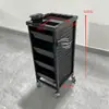 Novo Carrinho de Cabeleireiro, Carrinho de Ferramentas para Salão de Beleza, Carrinho de Cabeleireiro Multifuncional, Carrinho para Permanente e Coloração de Barbearia, Carrinho de Armazenamento