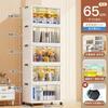 Gabinete de Almacenamiento Younai Sin Instalación Hogar Dormitorio Sala de Estar Gabinete para Guardar Juguetes Organizador de Ropa de Dormitorio Gabinete de Plástico para Snacks