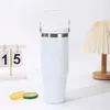 Copo térmico de grande capacidade 30oz para uso transfronteiriço com alça, copo de água térmico de aço inoxidável 304, copo de carro de grande capacidade, garrafa térmica