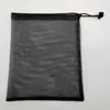 Bolsa de Malla Gruesa con Cordón Bolsa de Cordón de Poliéster Hecha a Medida Bolsa de Malla con Cordón para Yoga y Deportes con Logo