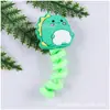 Enrollador de auriculares creativo lindo en espiral funda protectora para cable de datos de teléfono móvil organizador de cables de datos