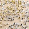 Aretes de acero inoxidable bala platillo volador tapones para los oídos earpin tapa DIY pequeños aretes de joyería accesorios película tapones para los oídos venta al por mayor