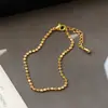 UKDesignerHEIYUBAI Turquesa Natural Ágata Roja con Cuentas Capas de Lentejuelas Completamente Diamantadas Pulsera
