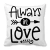 Feliz Día de San Valentín Feliz Funda de Almohada Piel de Durazno Funda de Almohada Plataforma Transfronteriza Suministro de Fábrica zxt561